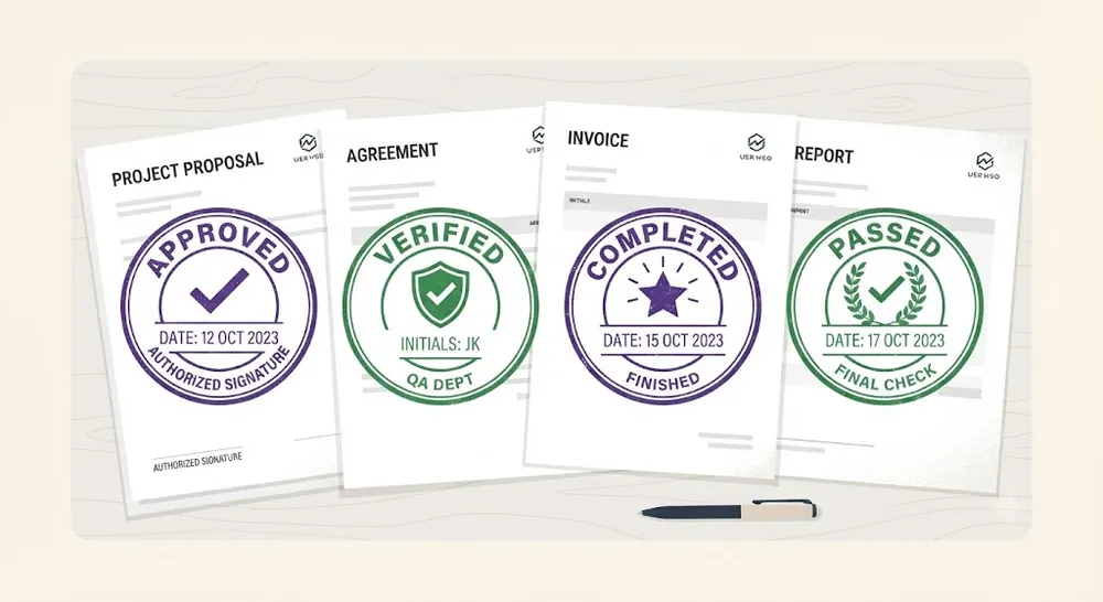 Approval checkpoints before content ships